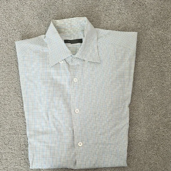 Ermenegildo Zegna multi color Plaid Casual Shirt - Picture 6 of 6